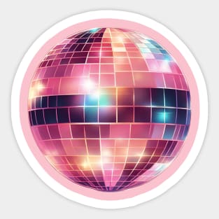 Pink Disco Dream Sticker